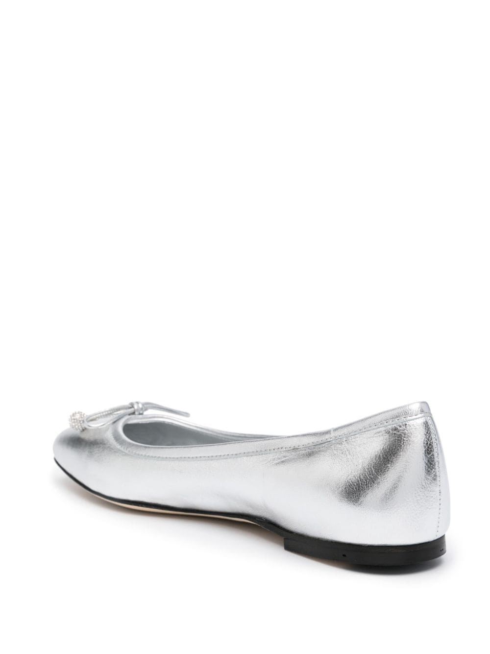 Elme metallic ballerina shoes - 3