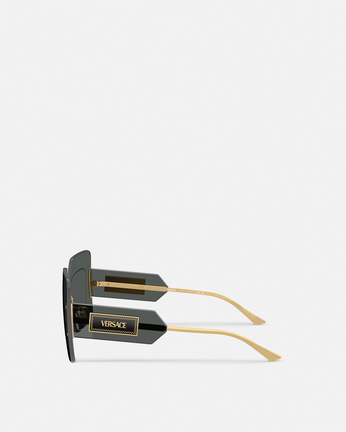 Damier Plaque Squared Shield Sunglasses - 4
