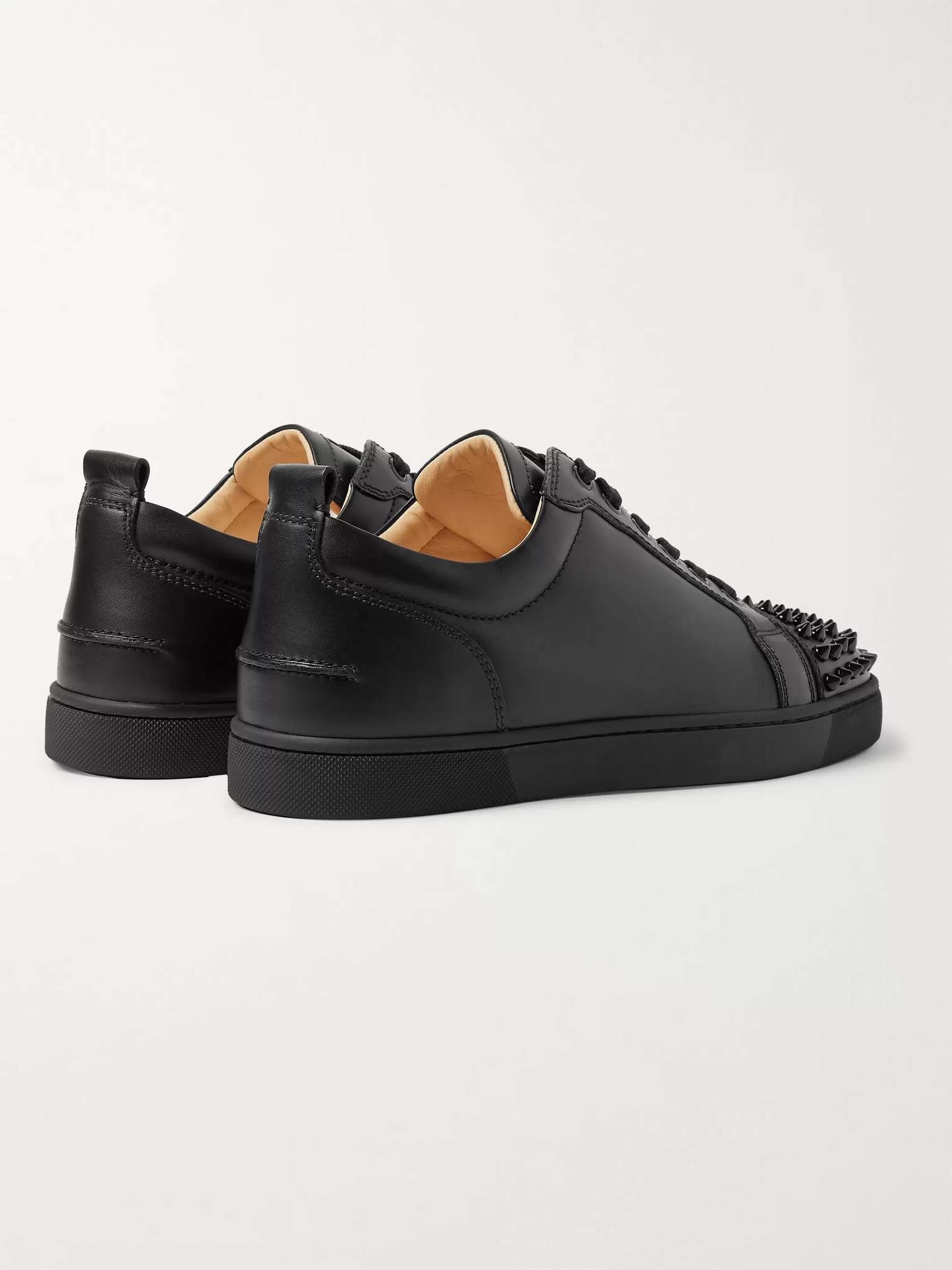 Louis Junior Spikes Cap-Toe Leather Sneakers - 5