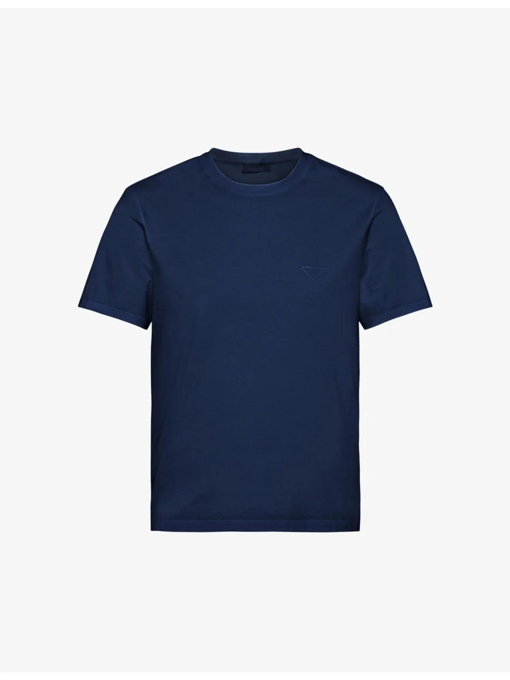 Logo-embroidered slim-fit stretch-cotton T-shirt - 1