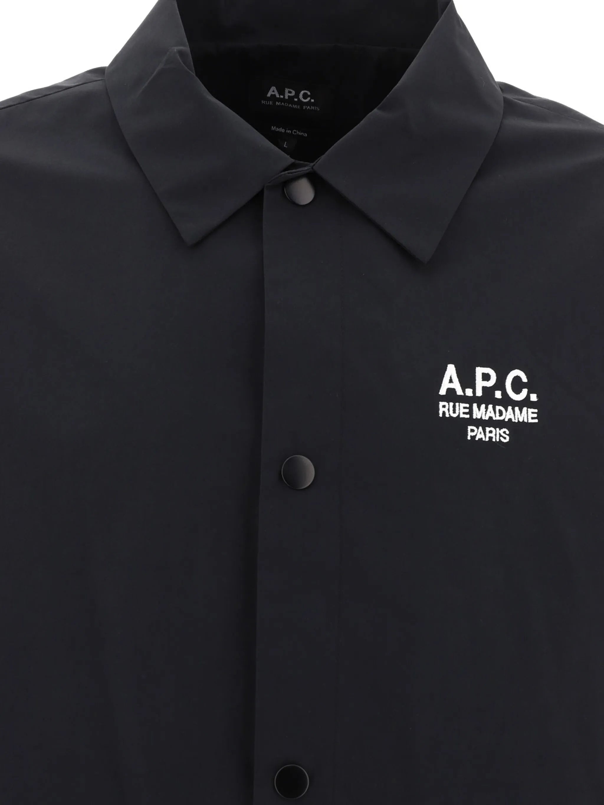 Regis Logo-embroidered Shirt Jacket - 4