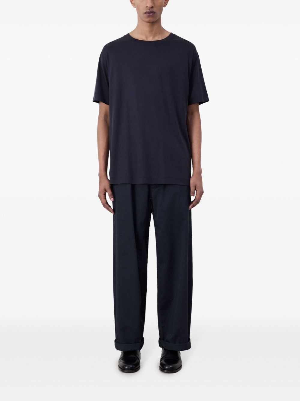 short-sleeve cotton T-shirt - 3