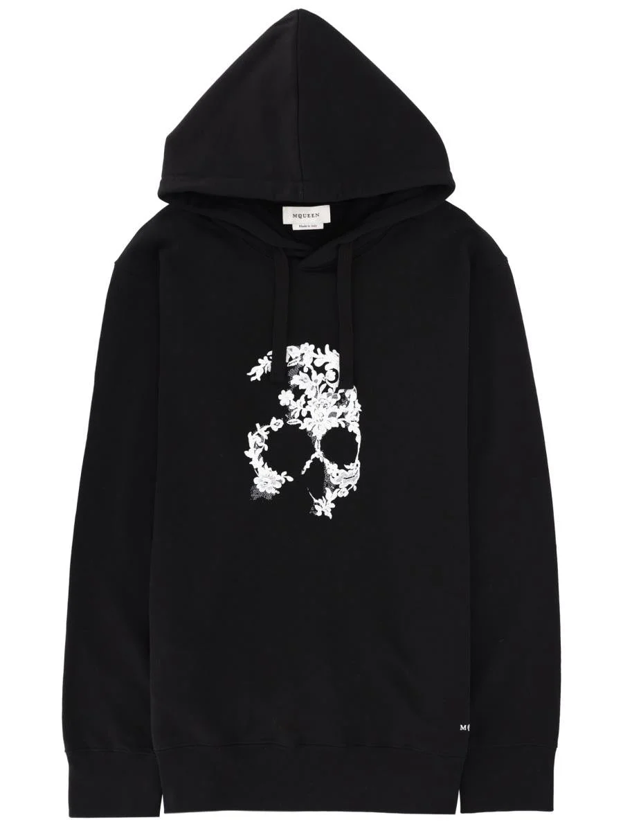Alexander McQueen Sweatshirt With "Skull Motif" - 1