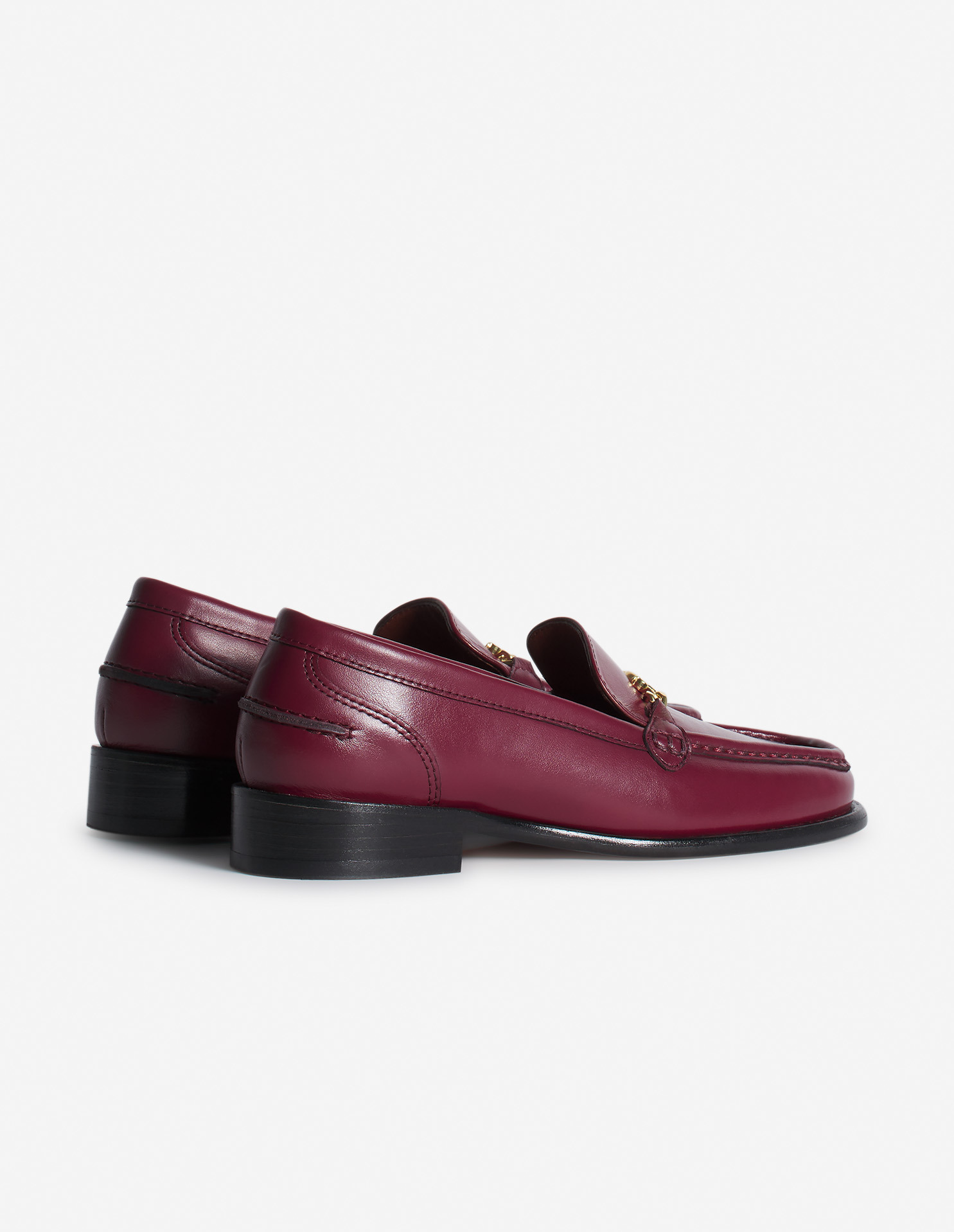 PROFILE FOX LEATHER LOAFERS - 6