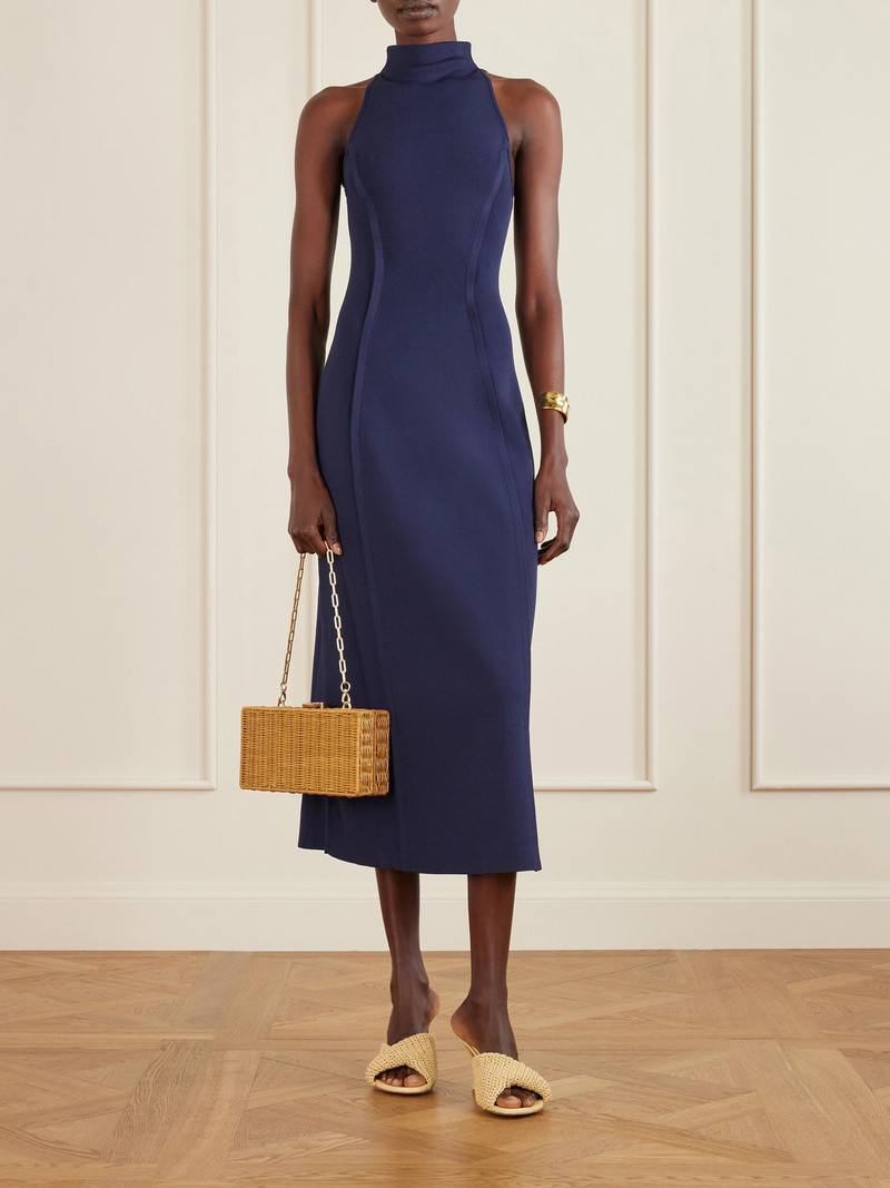 Cult Gaia Keller Stretch-knit Turtleneck Midi Dress outlook