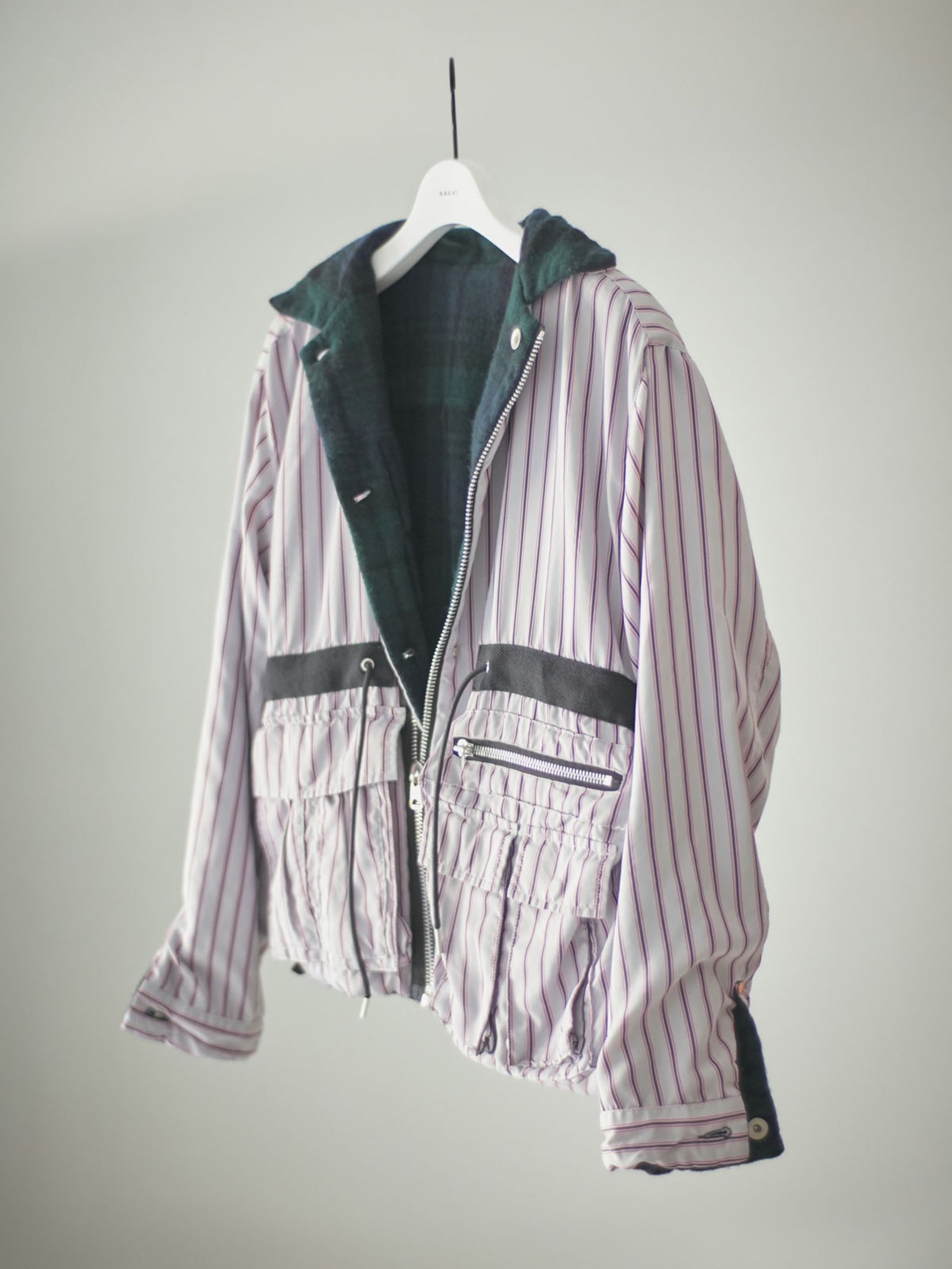 Wool Shrivel Reversible Blouson - 7