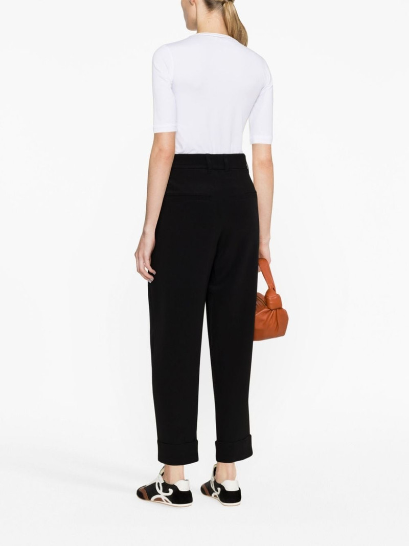 tapered high-waisted trousers 3
