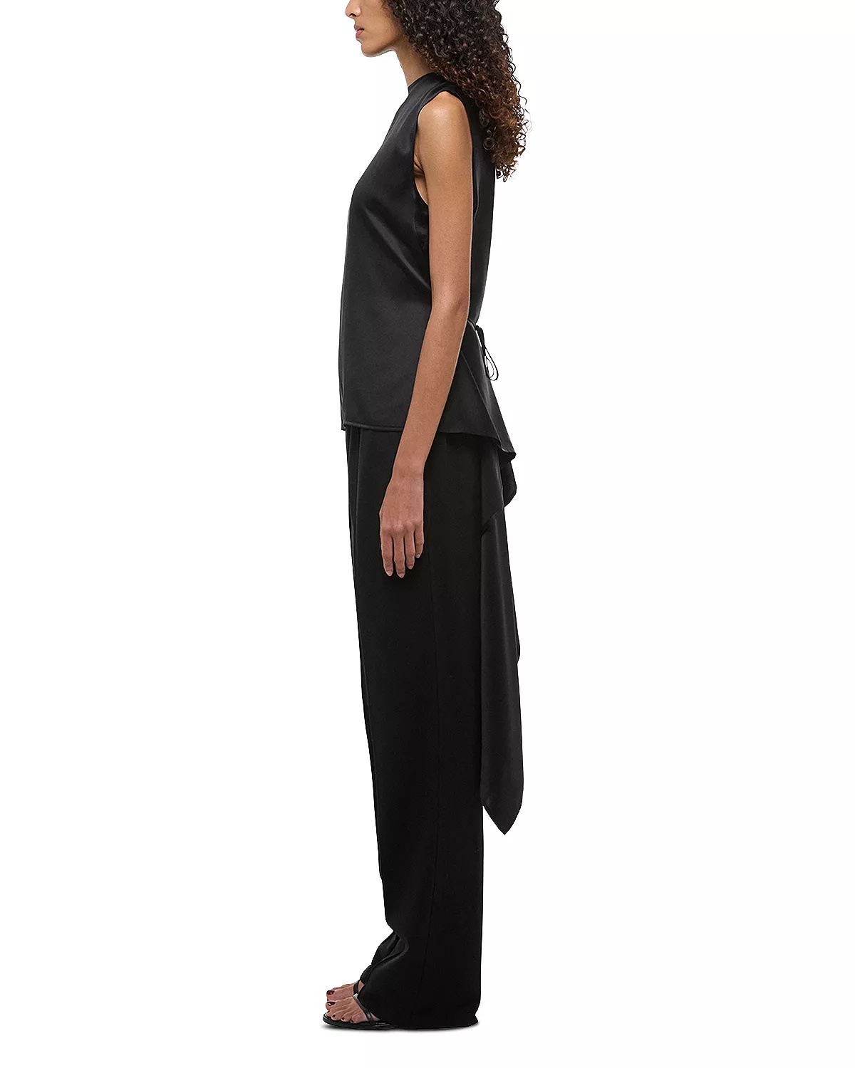 Silk Scarf Drape Top - 2
