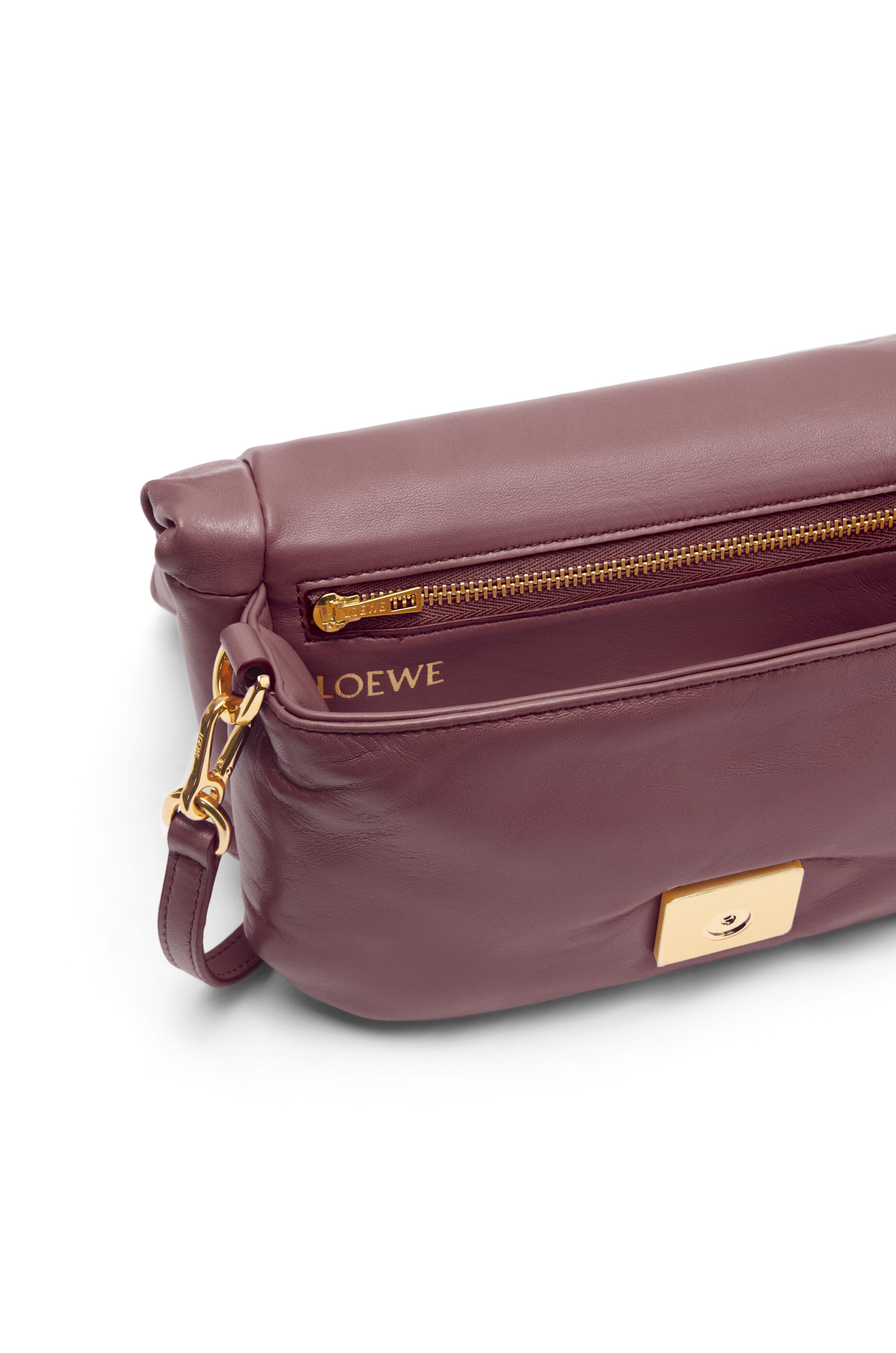 Mini Puffer Goya bag in shiny nappa - 6