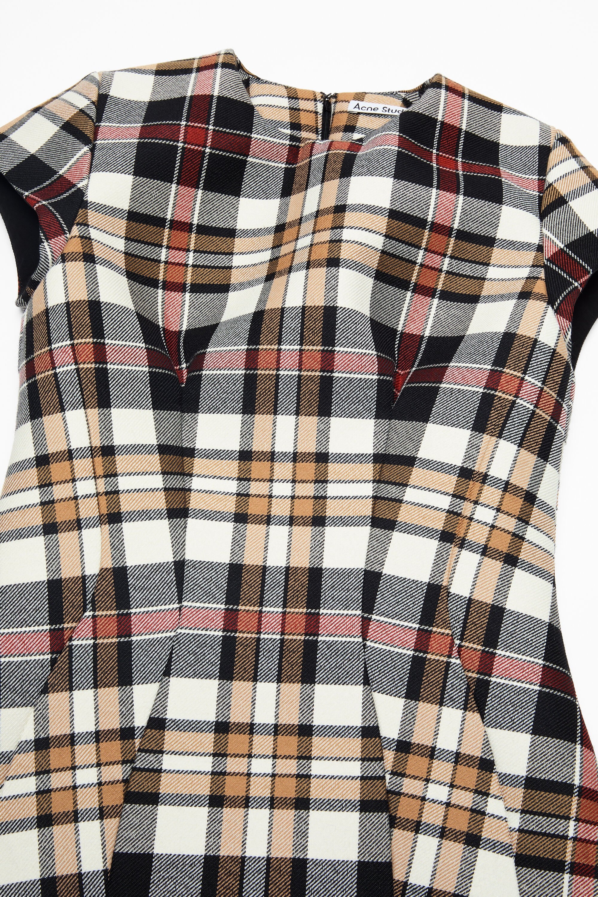 Check dress - Multi brown - 7