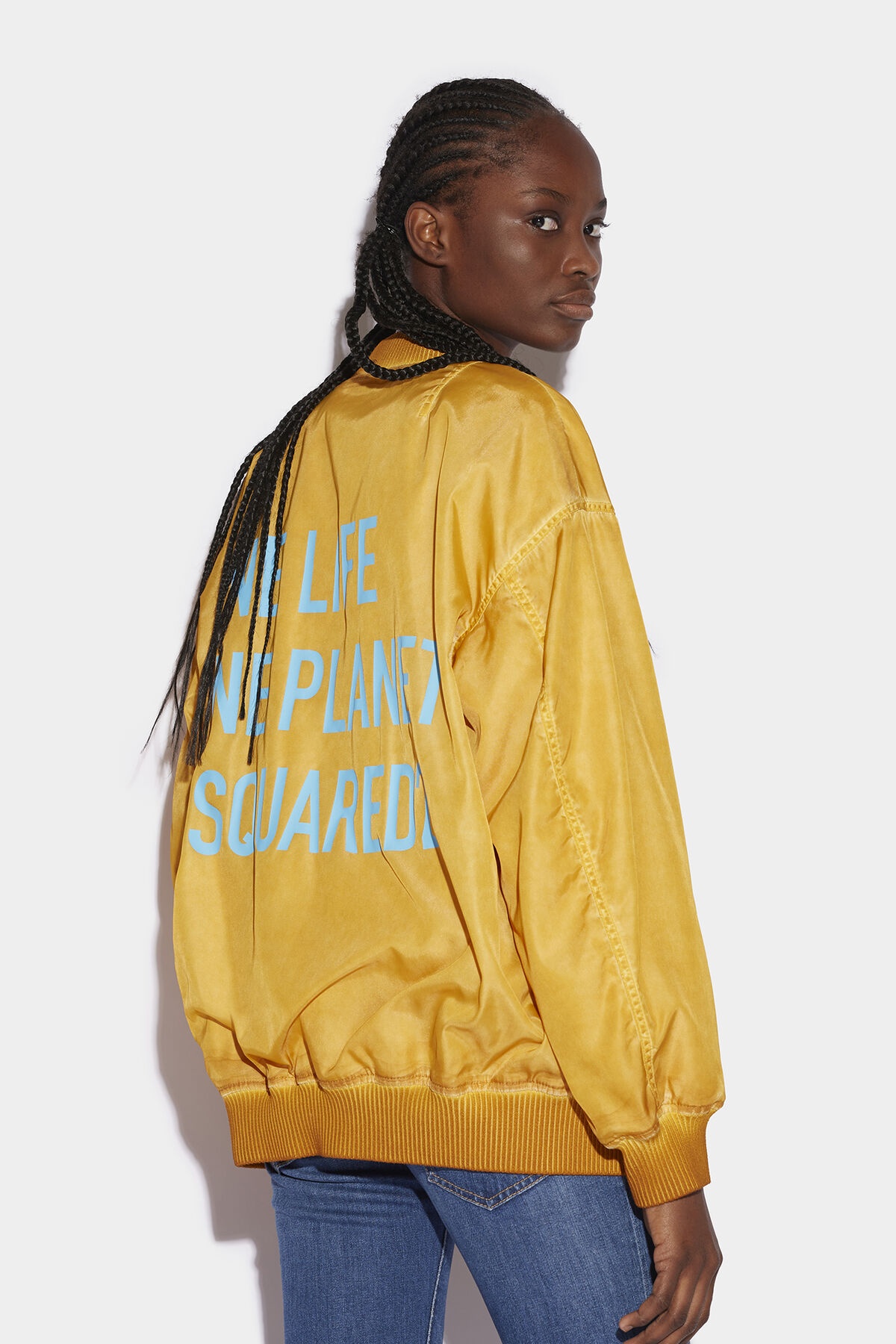 ONE LIFE RECYCLED NYLON OVERSIZED BOMBER - 1
