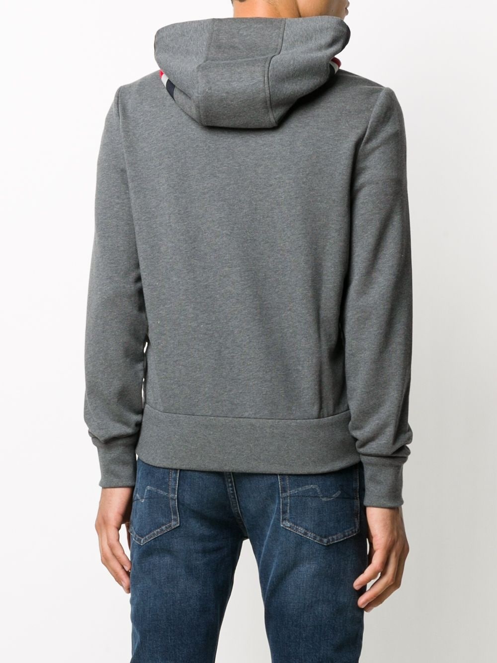 padded zip-up hoodie - 4