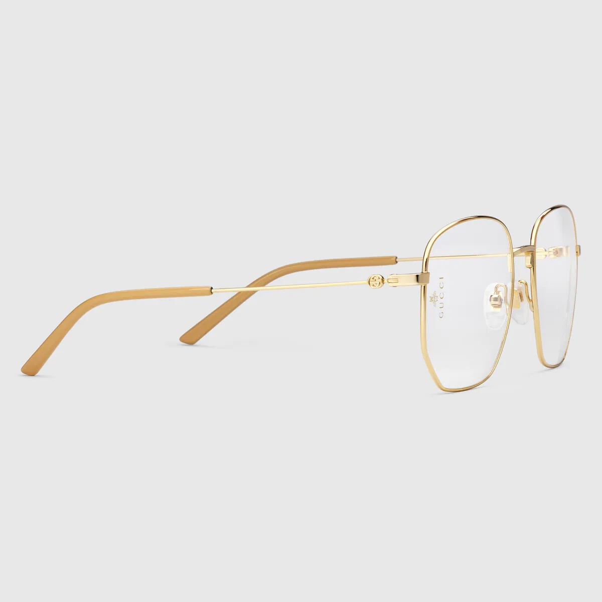 Rectangular-frame metal glasses - 2