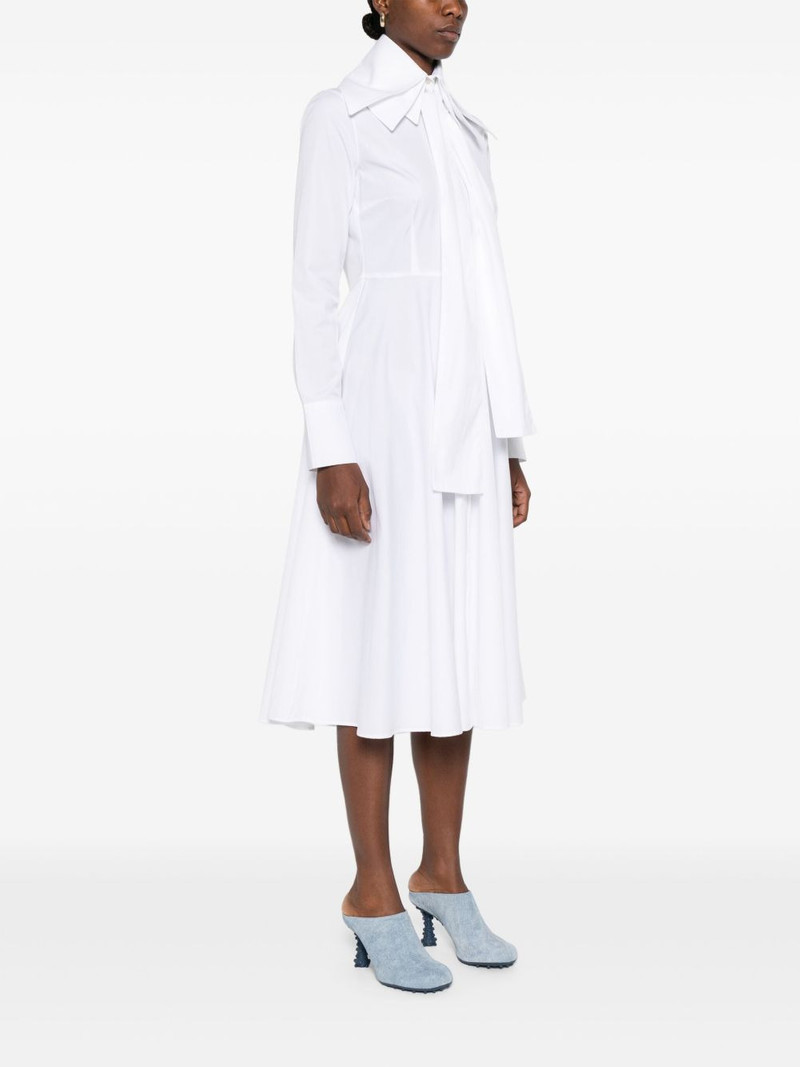 layered-collar shirt dress 3