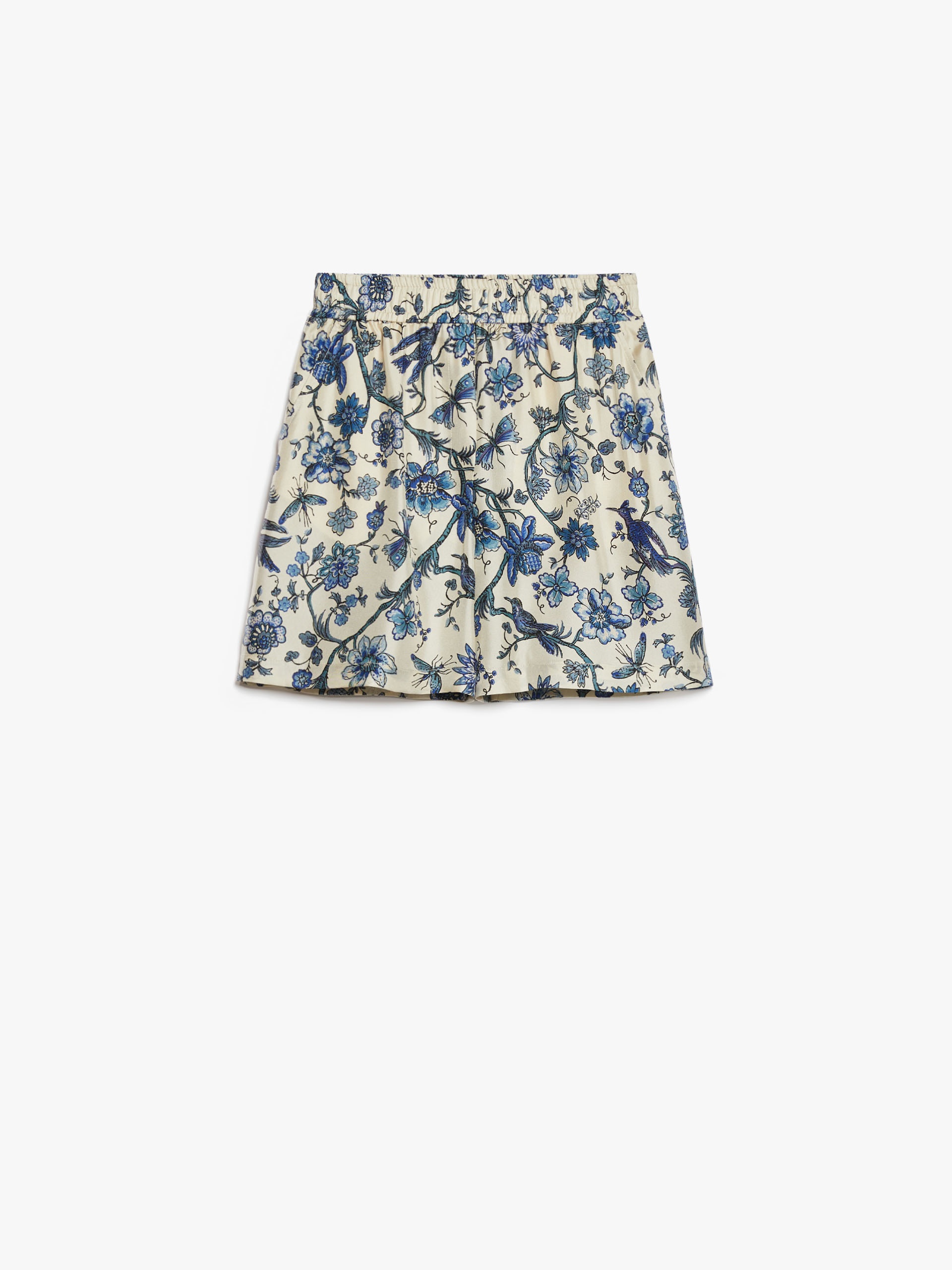 TRACIA Printed twill Bermuda shorts - 1