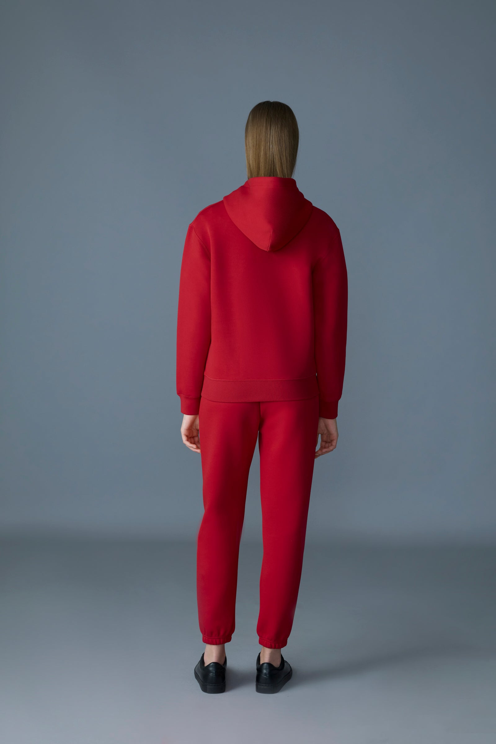KRYSTIANA Double-face Jersey hoodie - 4