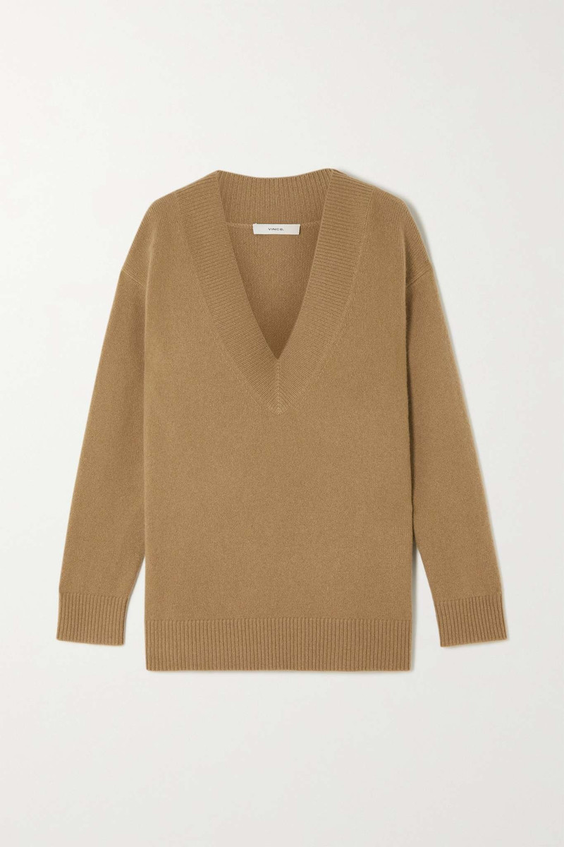 V 목 draped-sleeve 점퍼 1