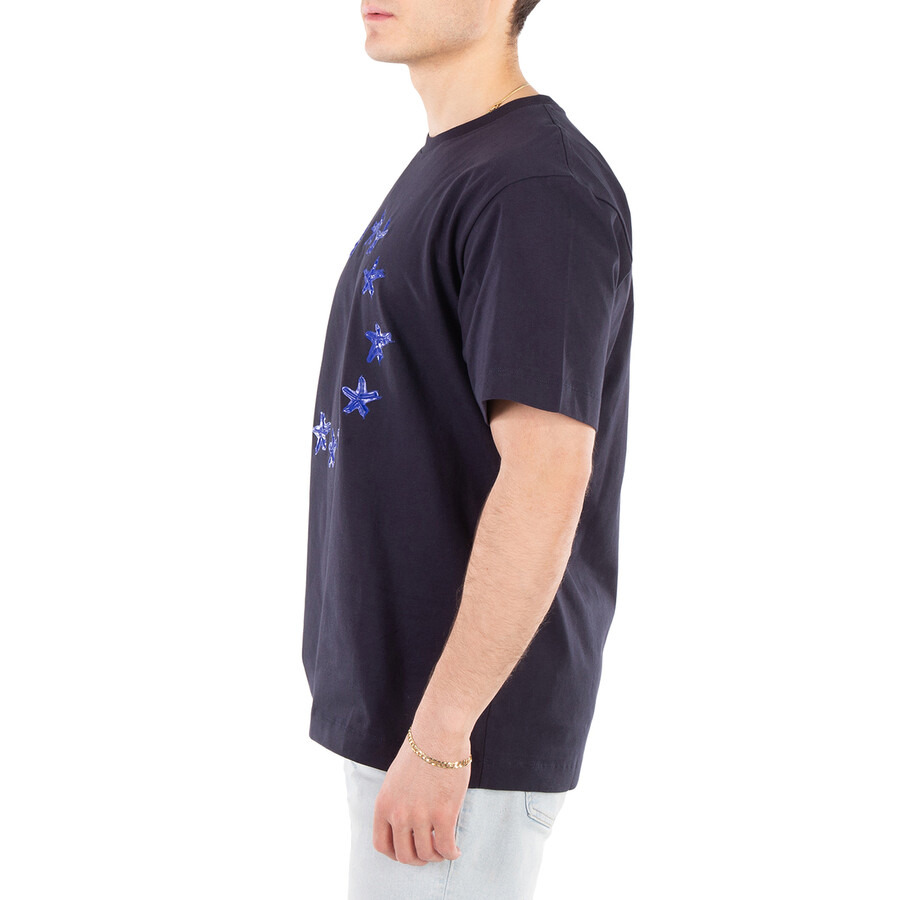Etudes Stars Print Regular Cotton T-Shirt - 2