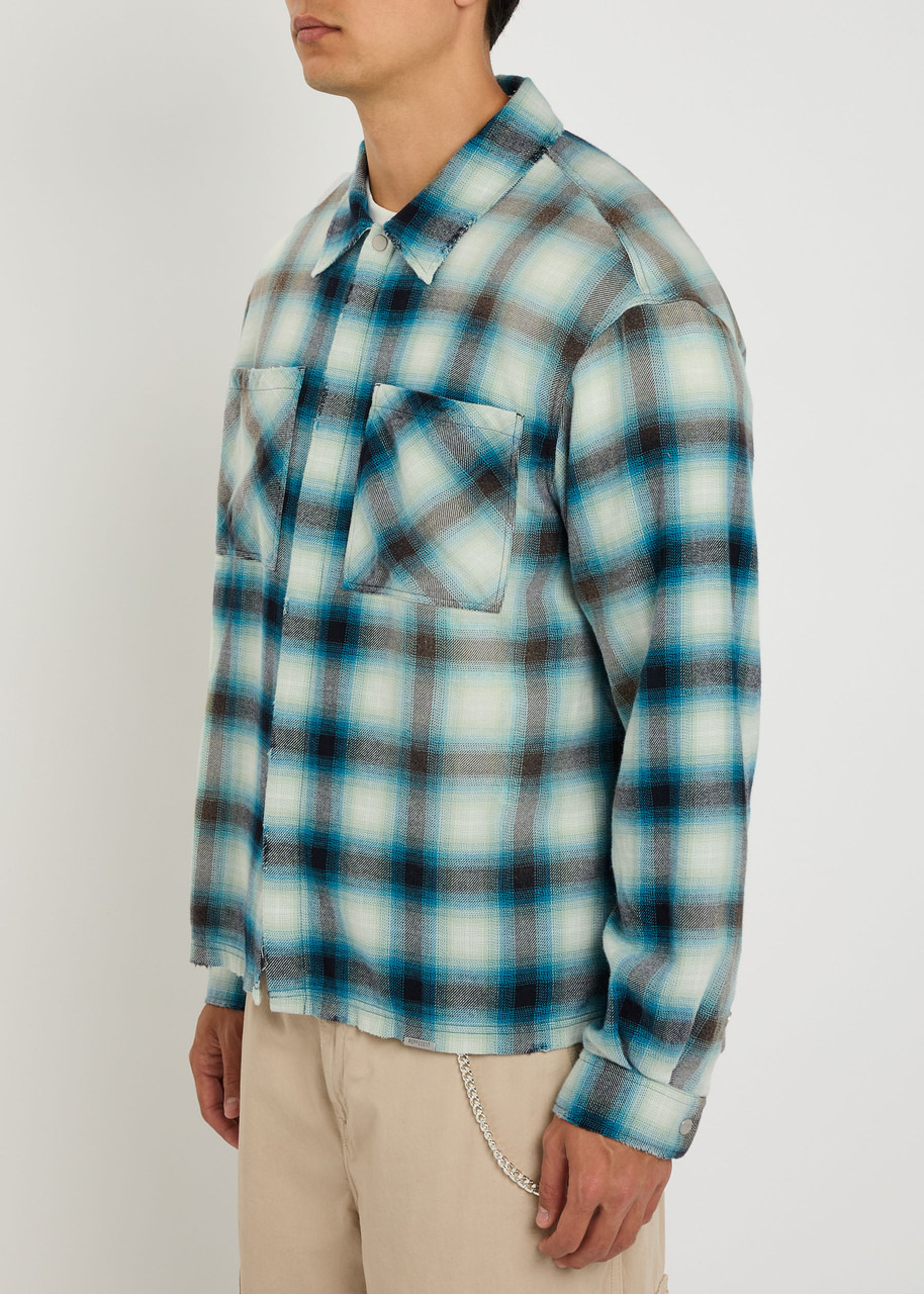 Represent Sun Bleached Flannel Shirt - 2