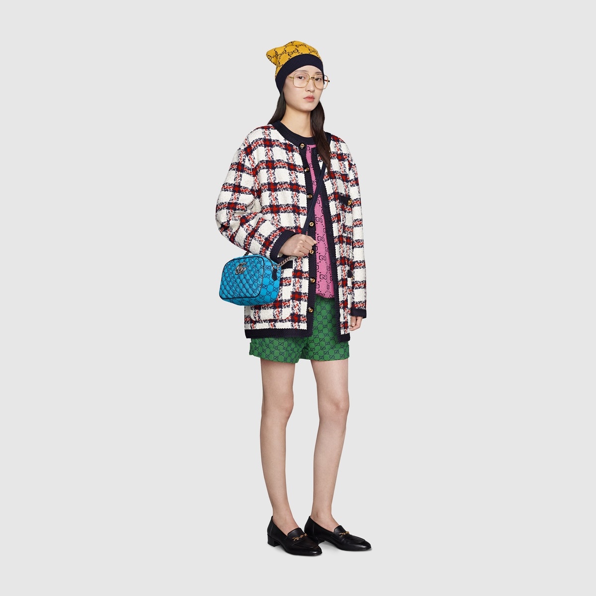 GG Marmont Multicolor small shoulder bag - 10
