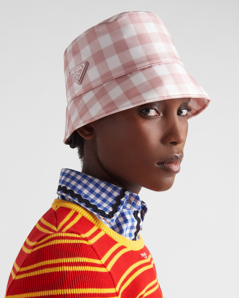 Prada Printed Re-Nylon bucket hat outlook
