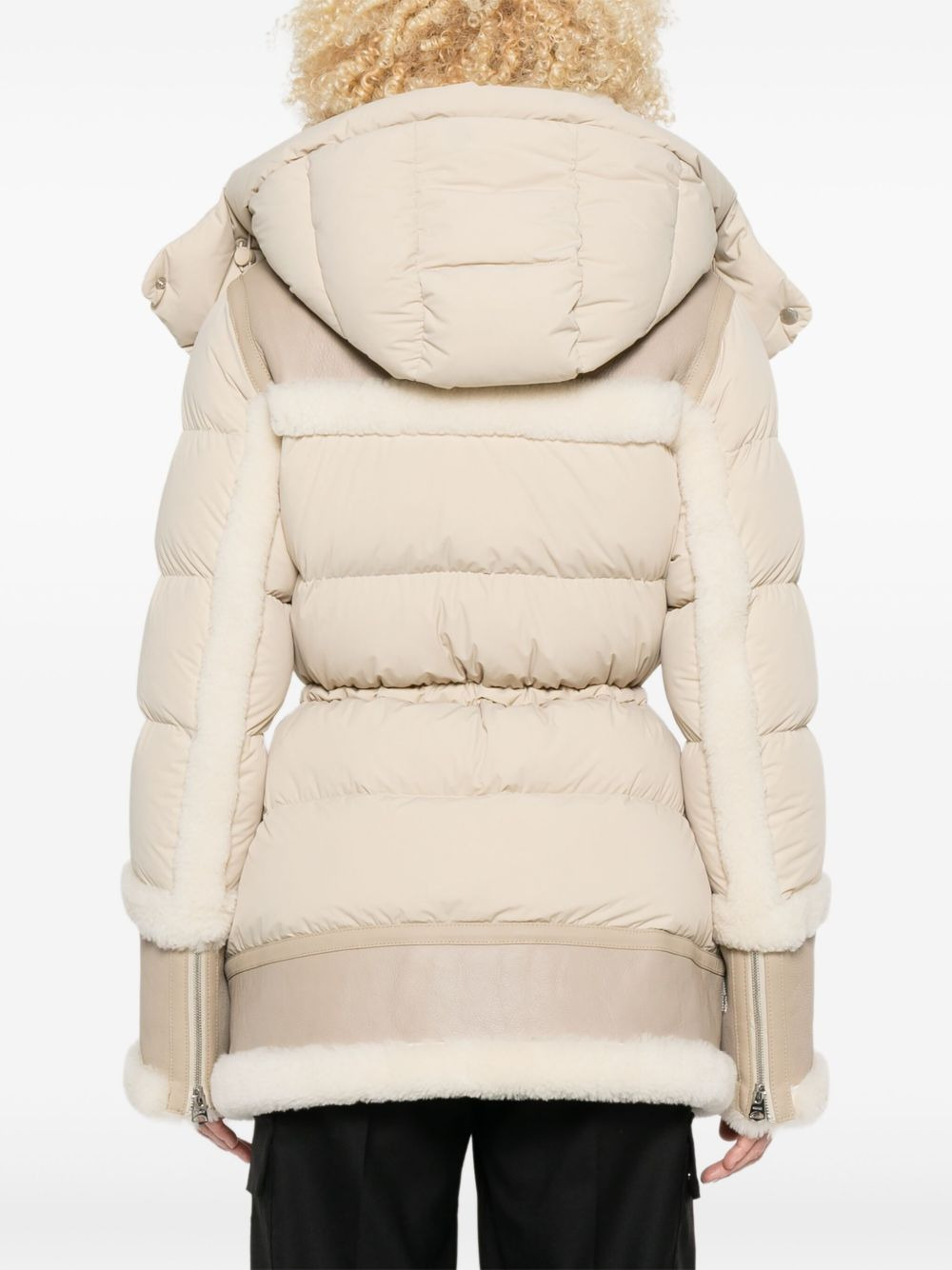 Lilibeth quilted shearling-trimmed coat - 4