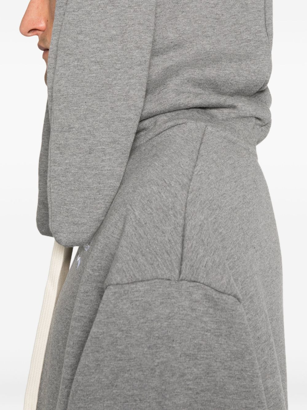 cable-knit pocket hoodie - 5