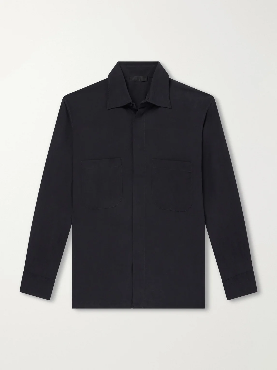 Silk Overshirt - 1