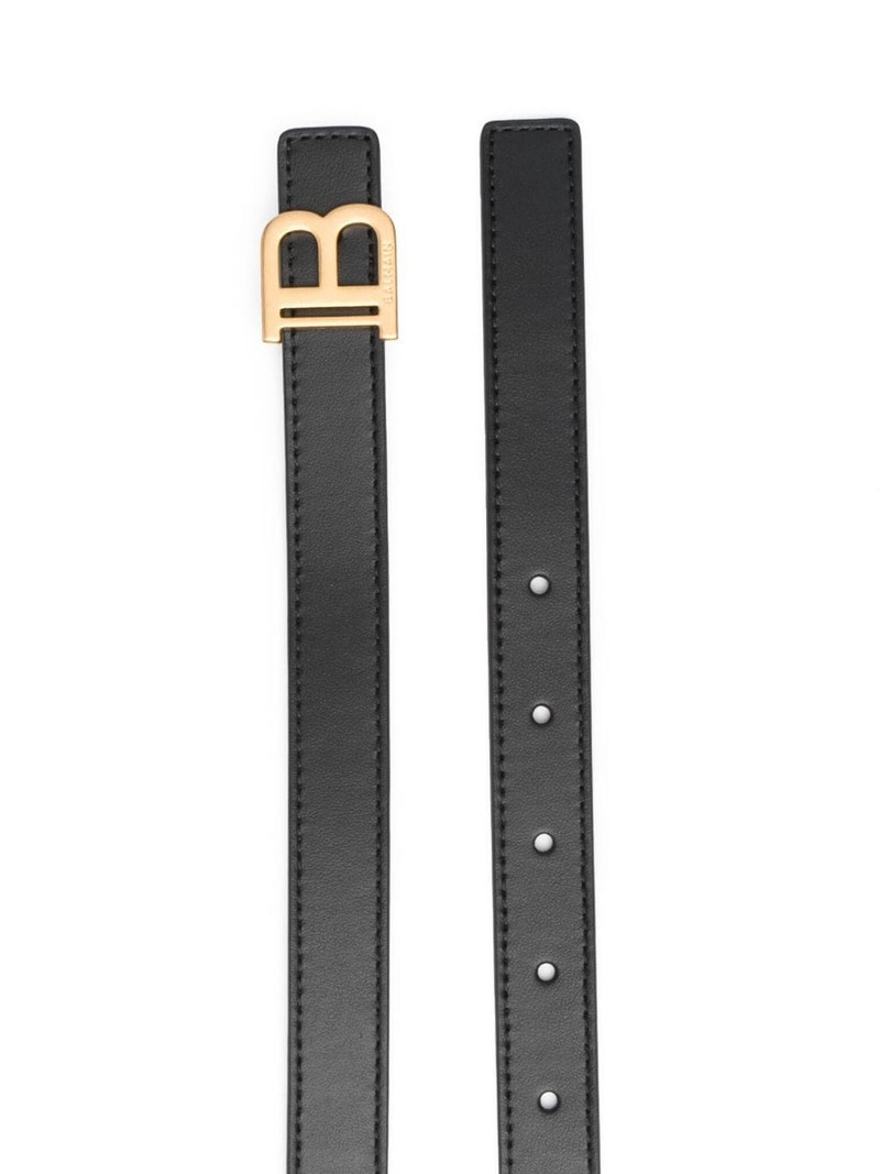Balmain logo-buckle belt outlook