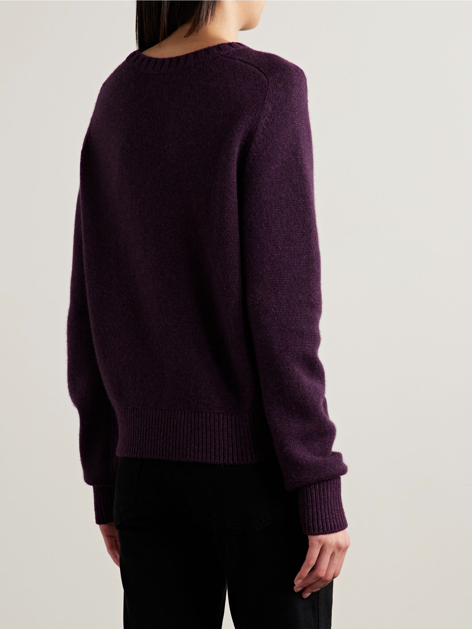 Nera cashmere sweater Burgundy - 3