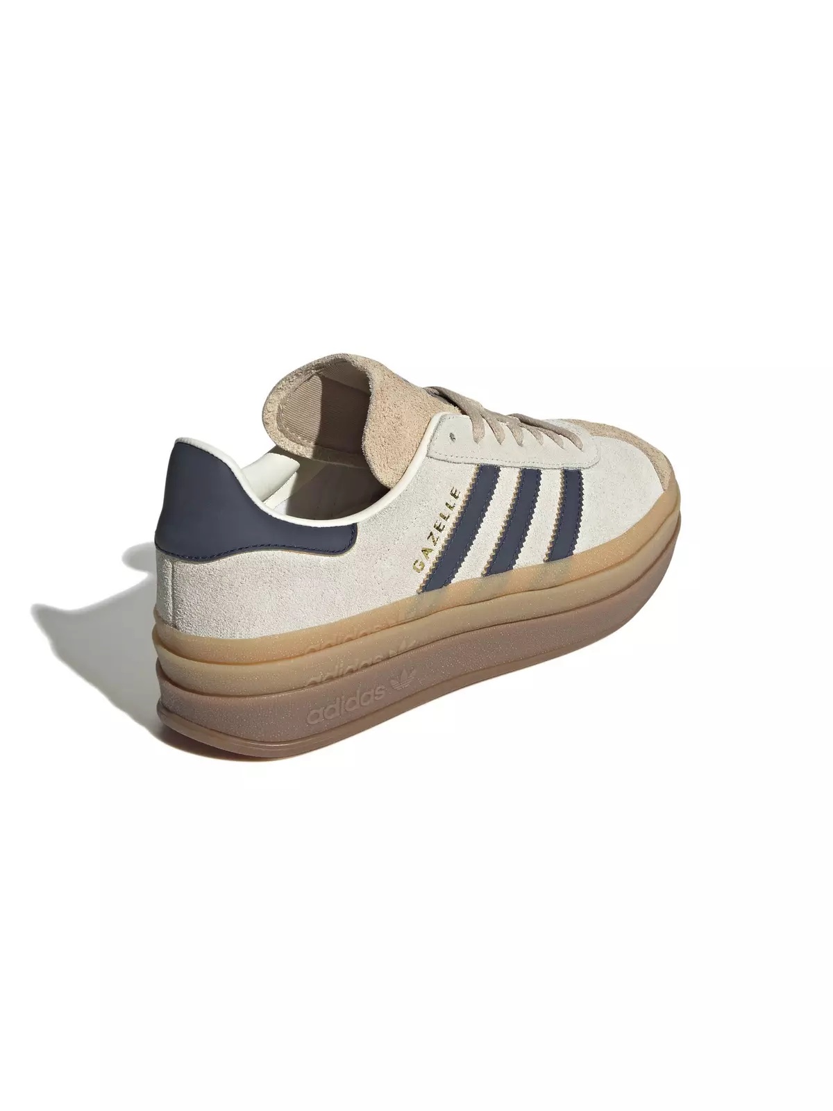 Originals Gazelle Bold "Cream White/Night Indigo/Magic Beige" Women's Shoe - 6