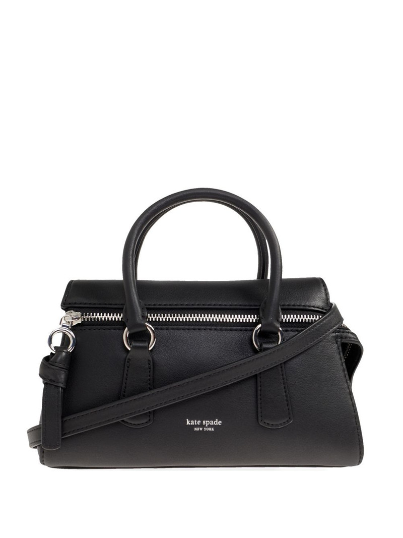 Bond zip-fastening leather tote bag 1