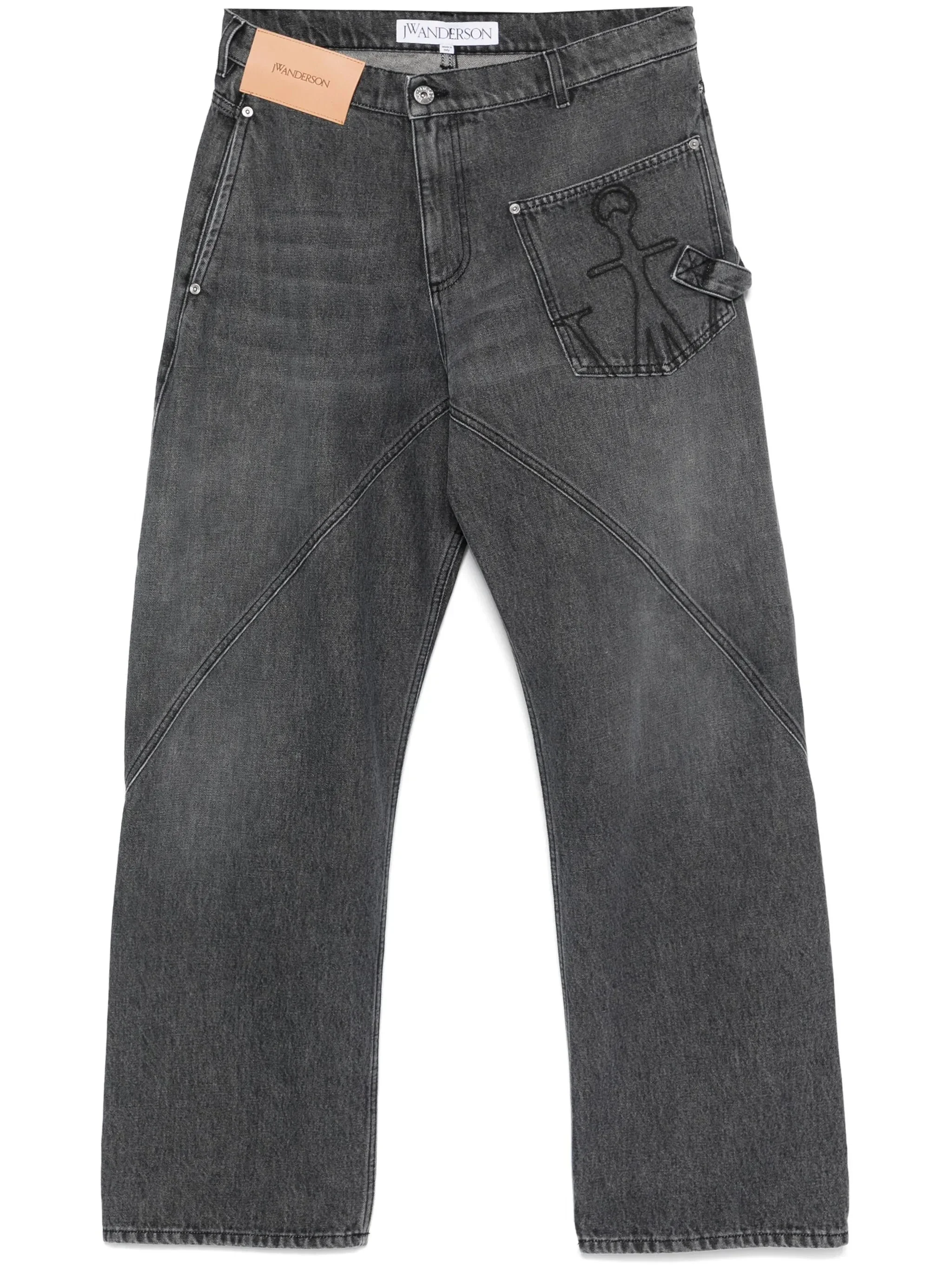 Jw Anderson Twisted Workwear Jeans - 1