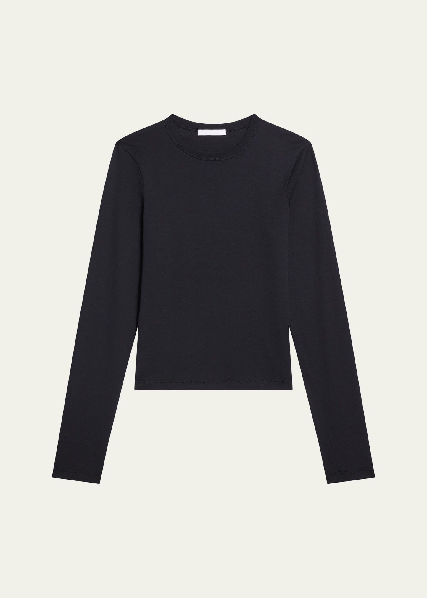 Slim Long-Sleeve Logo Tee - 1