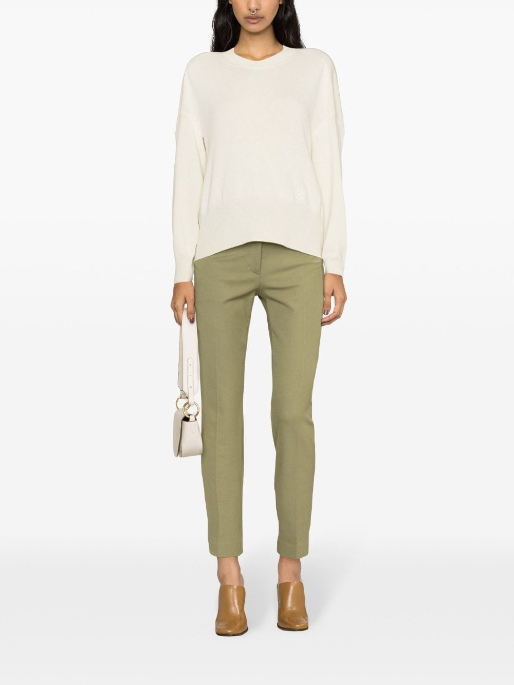 Regenerated cashmere blend jumper - 2