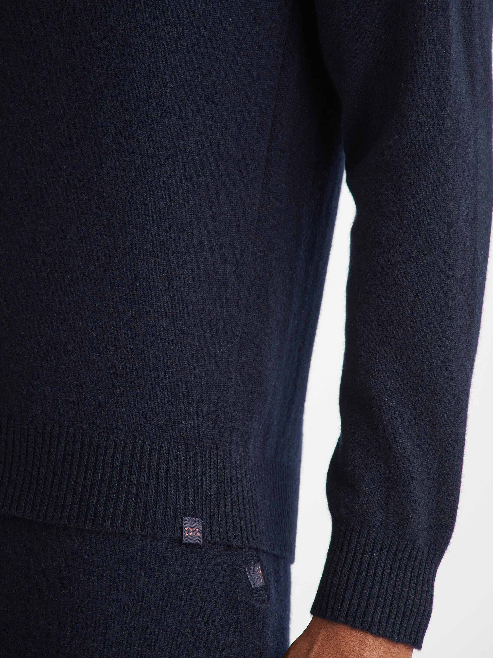 Men's Sweater Finley Cashmere Navy - 7
