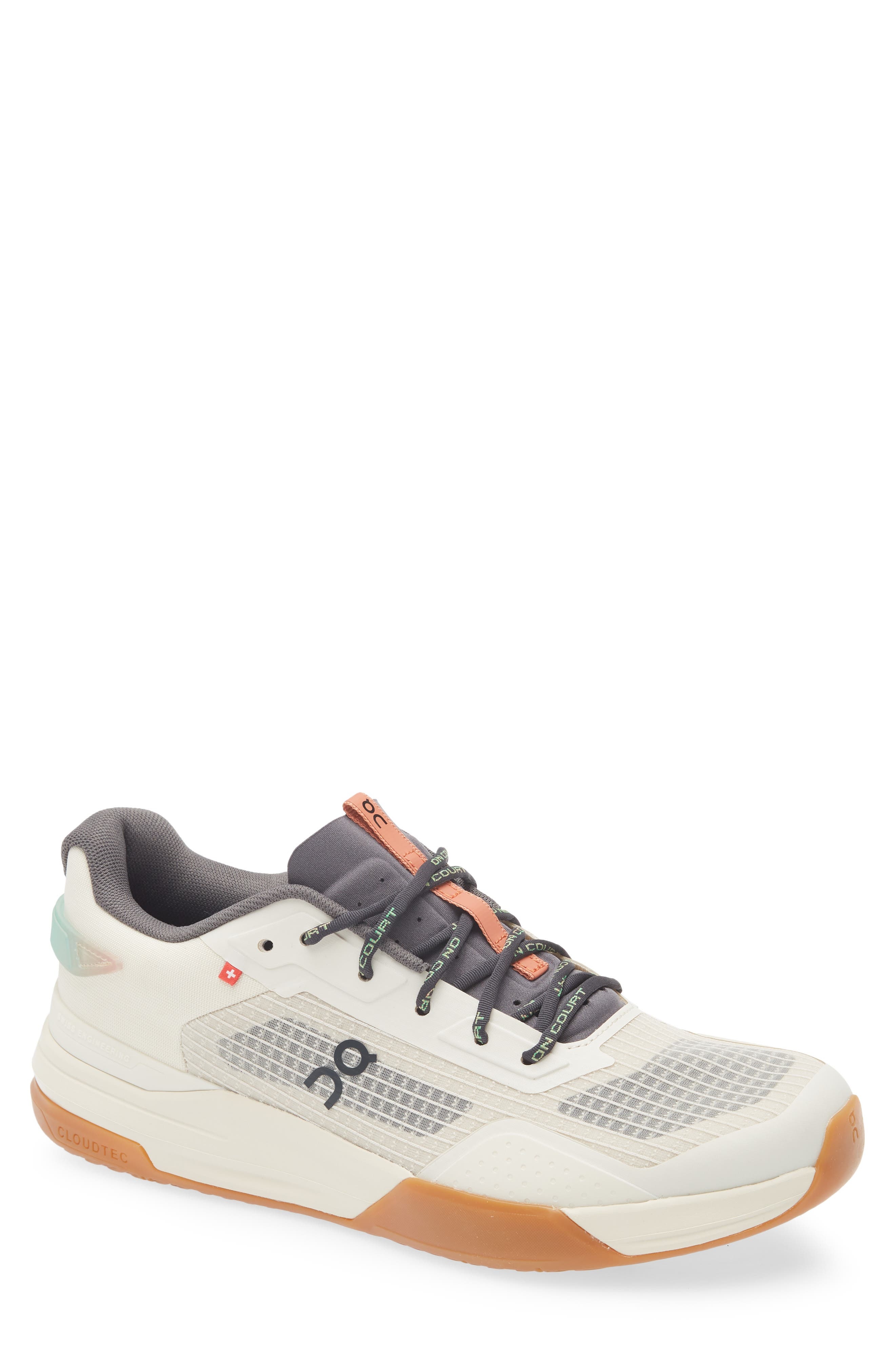 On THE ROGER Adv Z5 Tennis Shoe in Cream/Almond at Nordstrom - 1