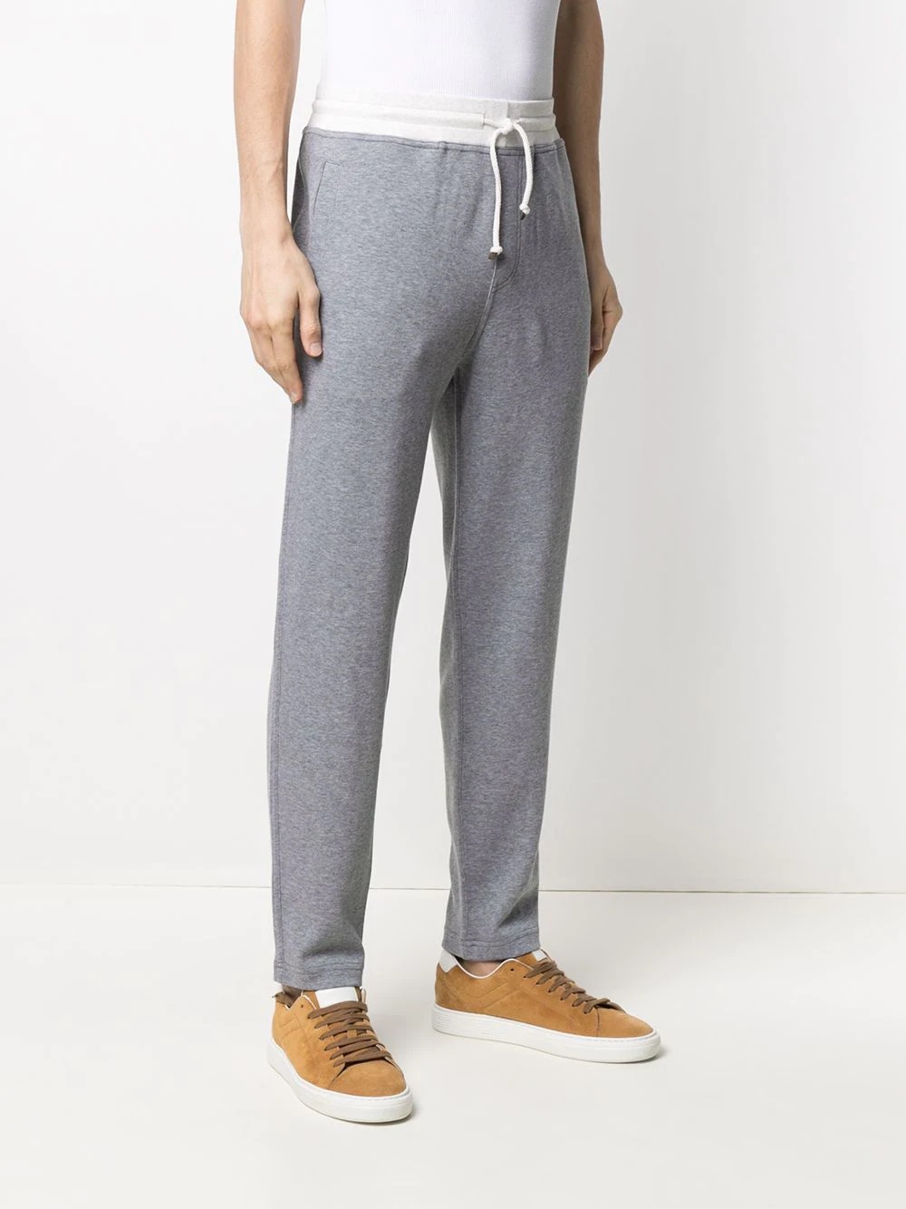 drawstring track pants - 3