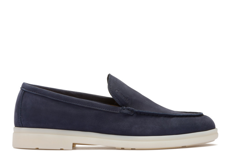 Lyn
Nubuck Loafer Blue 1