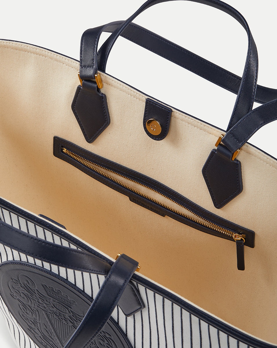 LARGE CREST TOTE - 4