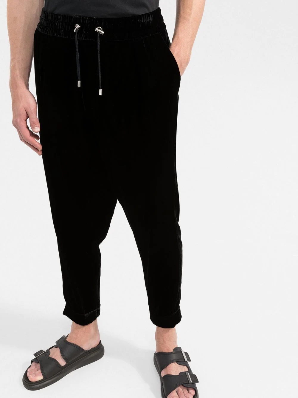 toggle-fastening track pants - 3