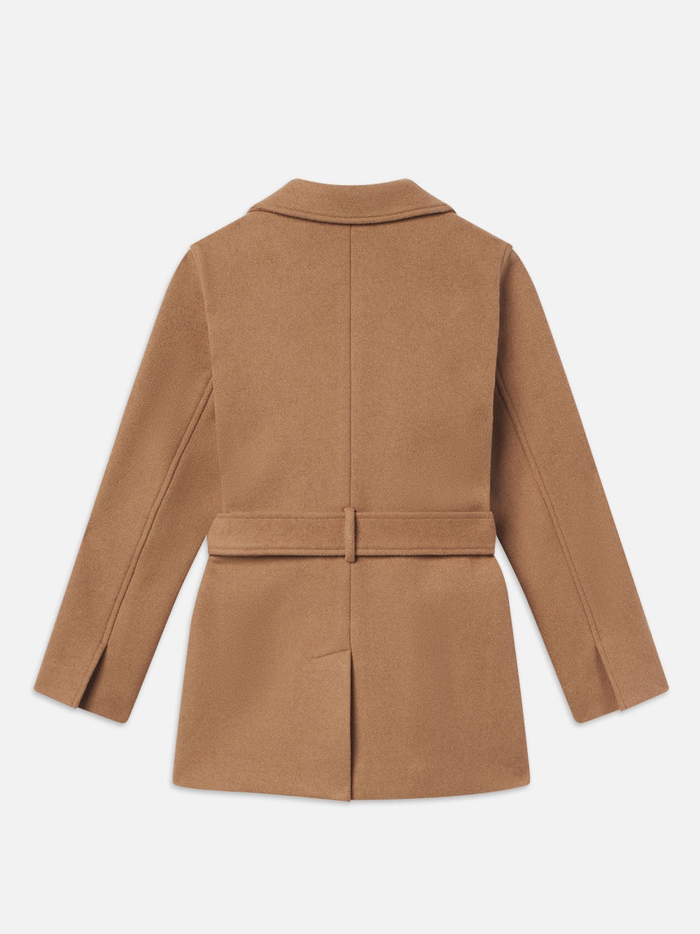 Melton Safari Jacket in Light Camel - 4