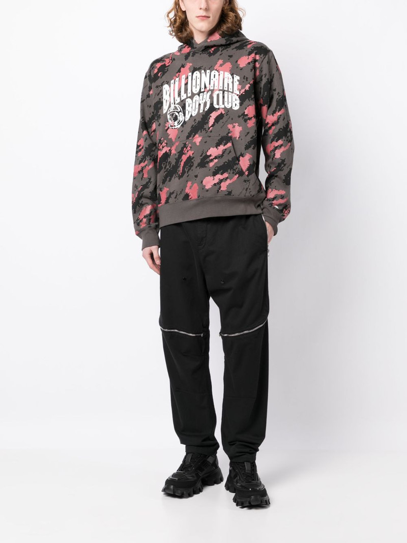 BILLIONAIRE BOYS CLUB Astro-logo camouflage-print hoodie outlook