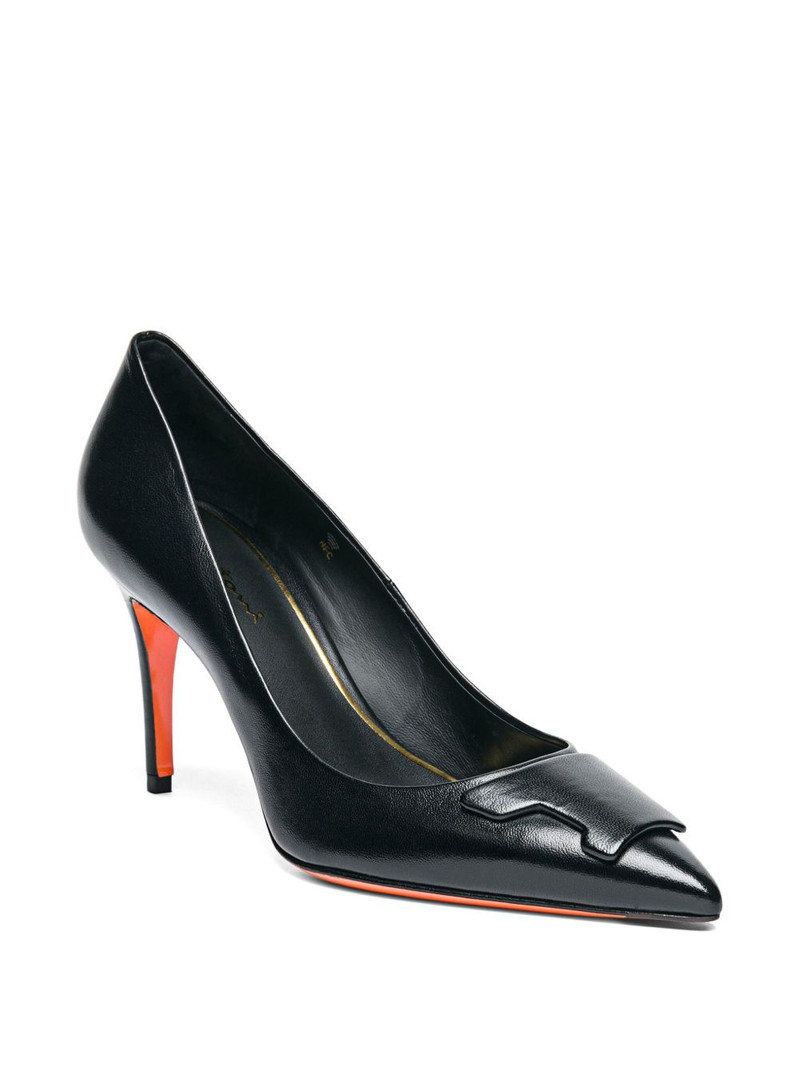 Santoni 85mm Sibille high-heel pumps outlook