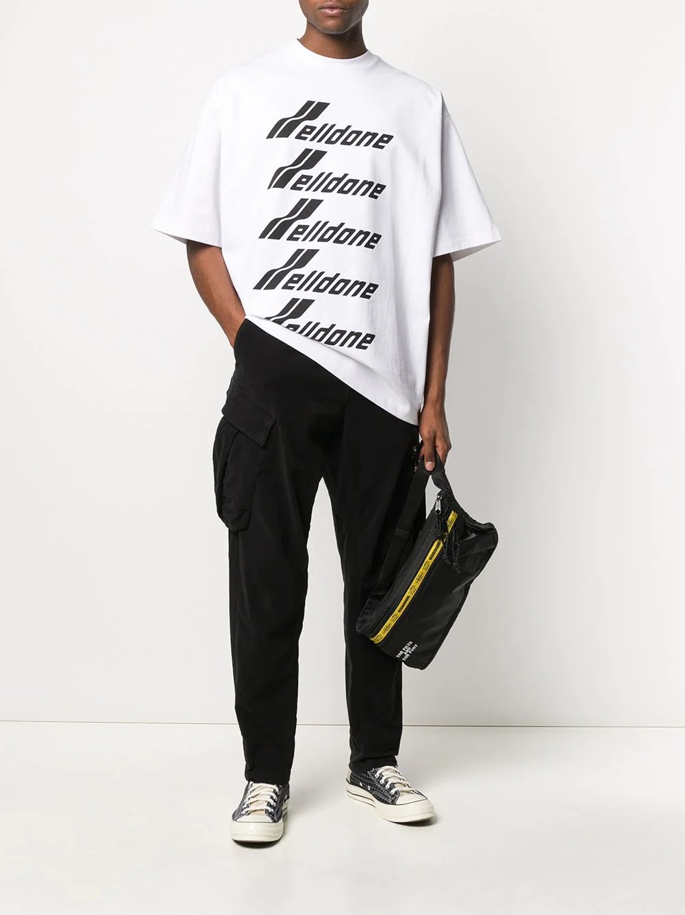 oversized logo-print T-shirt - 2