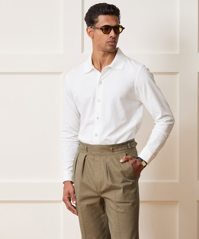 TODD SNYDER Pique Shirt outlook