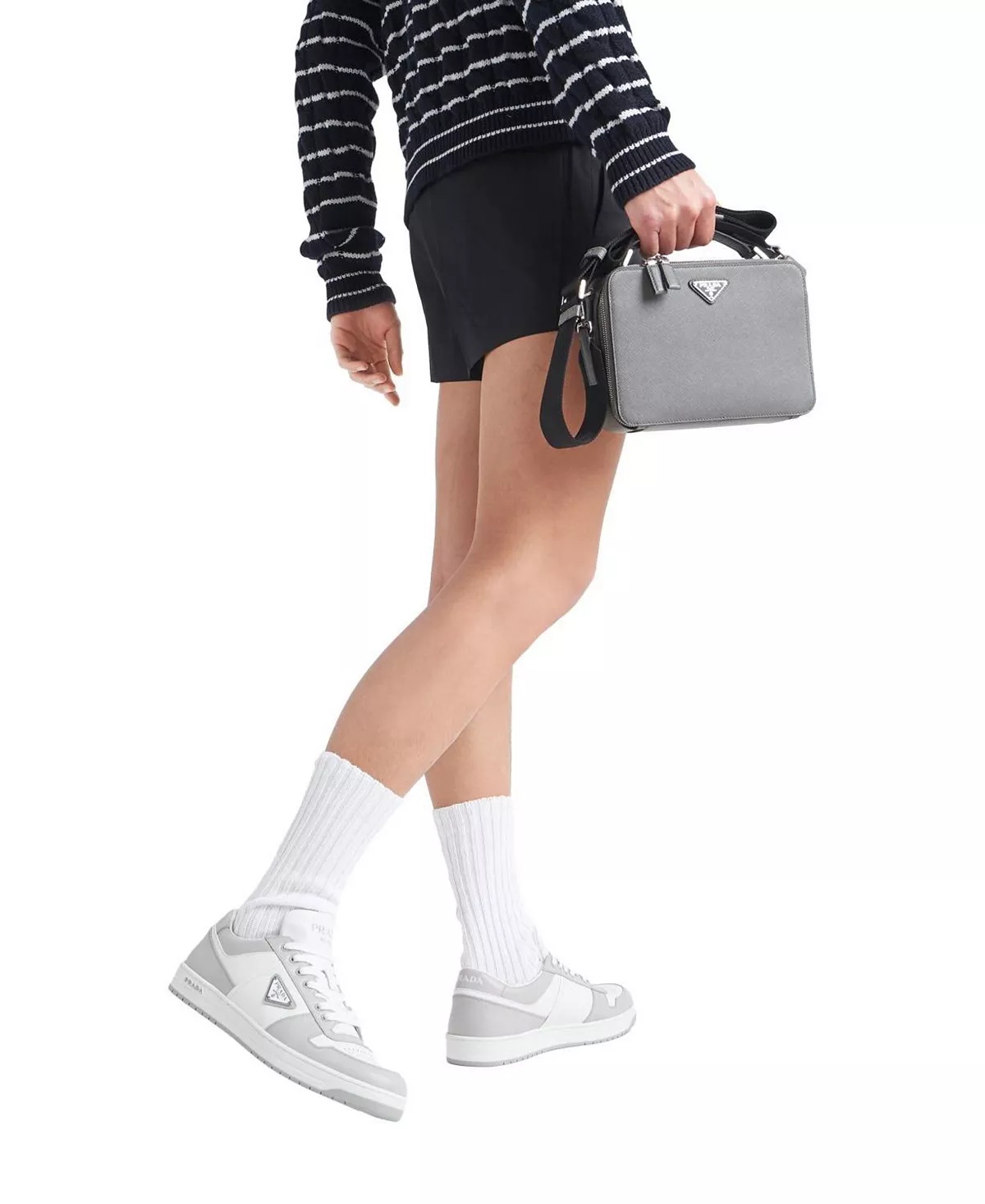 Men's Downtown Leather Sneakers - 5