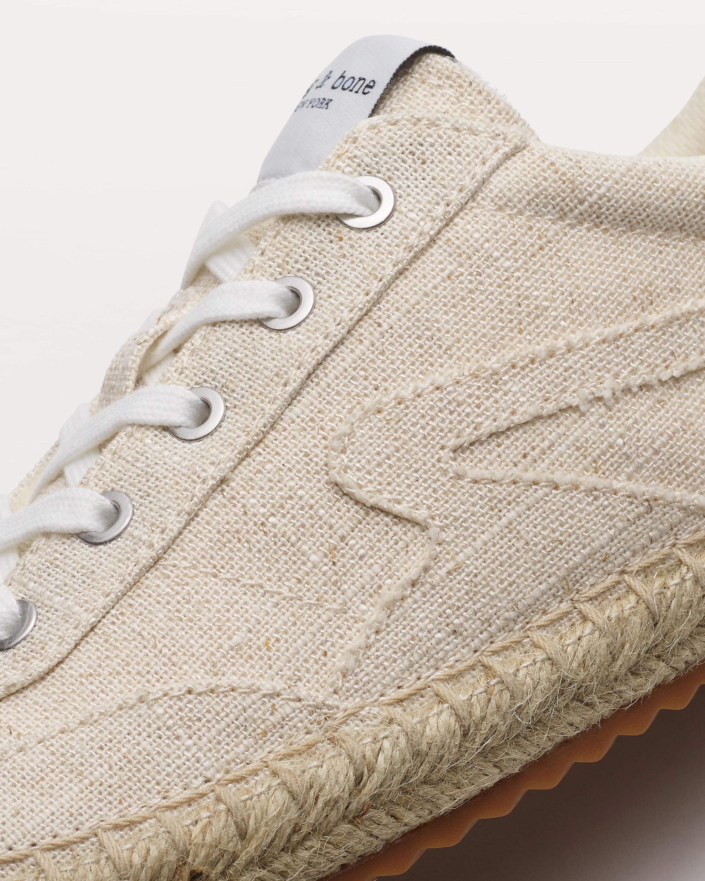 Retro Espadrille Sneakers
Linen Canvas - 6