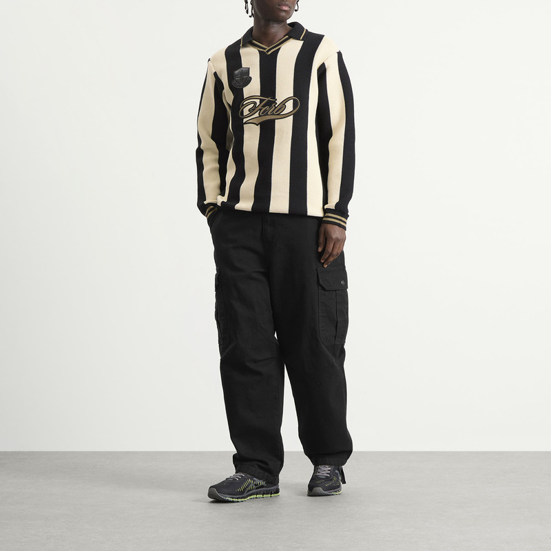 F.C. REAL BRISTOL F.C. Real Bristol Stripe Knit Football Shirt outlook