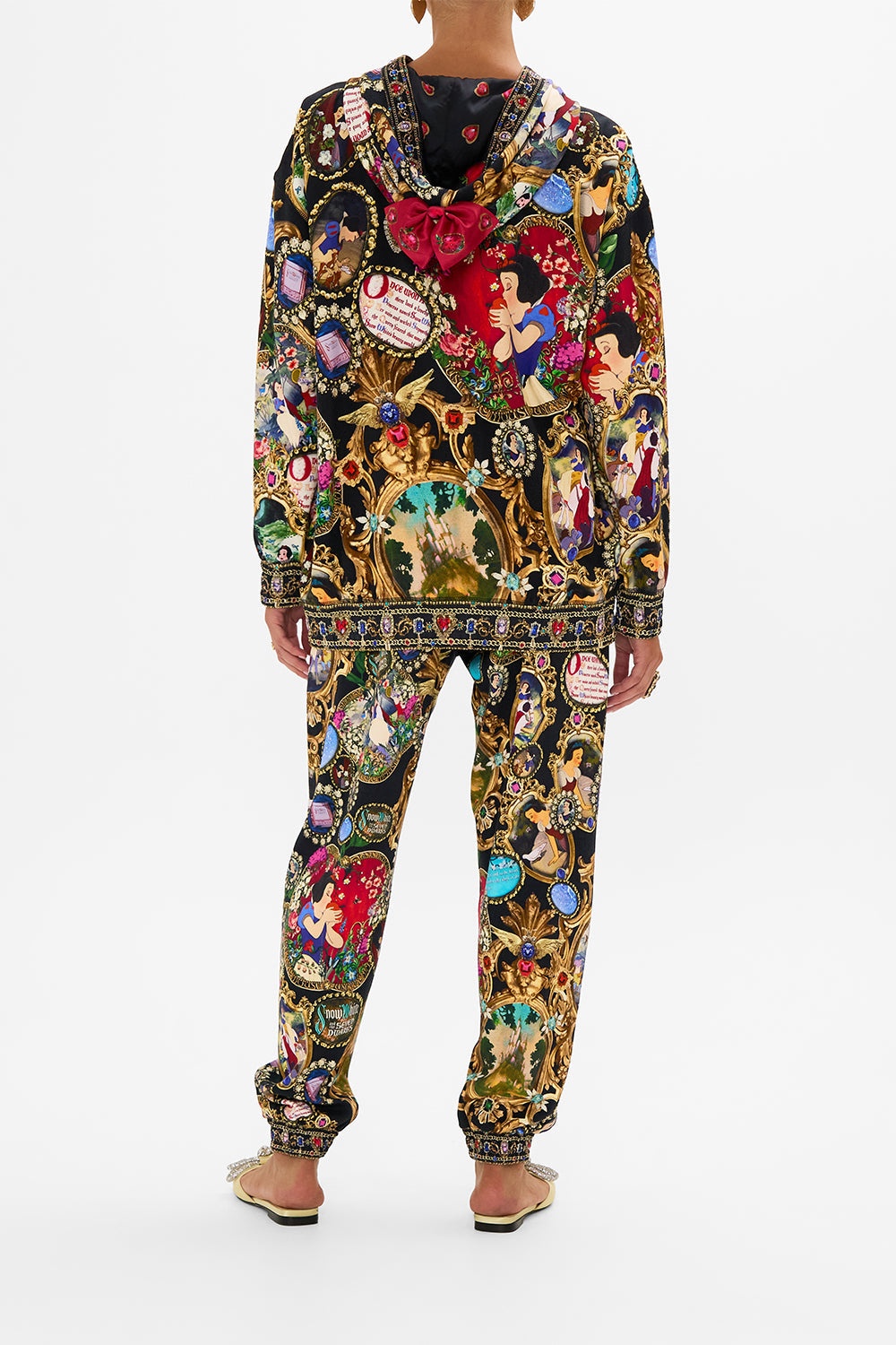 SILK BAND OVERSIZED HOODIE WITH POCKETS - 3
